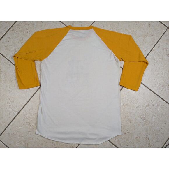 Vtg 1977 Rat Cartoon Cellist Albright Raglan Baseball Tee Shirt Size XL Rare 70s - Picture 12 of 14